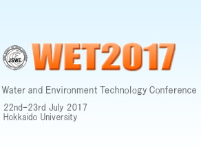WET2017 Water and Environment Technology Conference 27th-28th August 2017 Chuo University, Tokyo, Japan